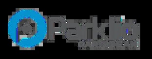 Rankd logo with blue circle icon and gray text on black background
